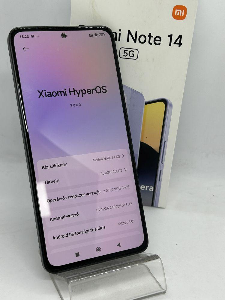 Xiaomi Redmi Note 14 5G 256GB 8GB RAM Mignight Black 