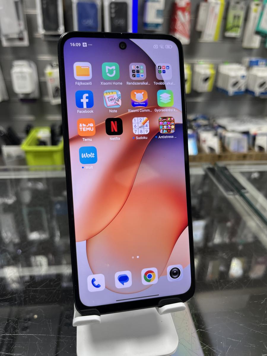 Xiaomi Redmi 12 128GB 4GB RAM Black mobiltelefon , HASZNÁLT