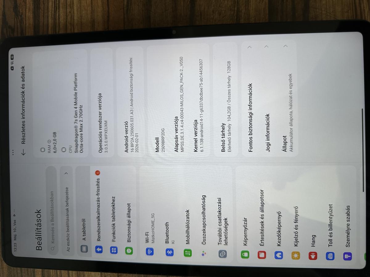 Xiaomi Redmi Pad 2 Pro 12.1" 120Hz 6GB+128GB 5G ( Cellular )  grey, haszn&aacute;lt t&aacute;blag&eacute;p