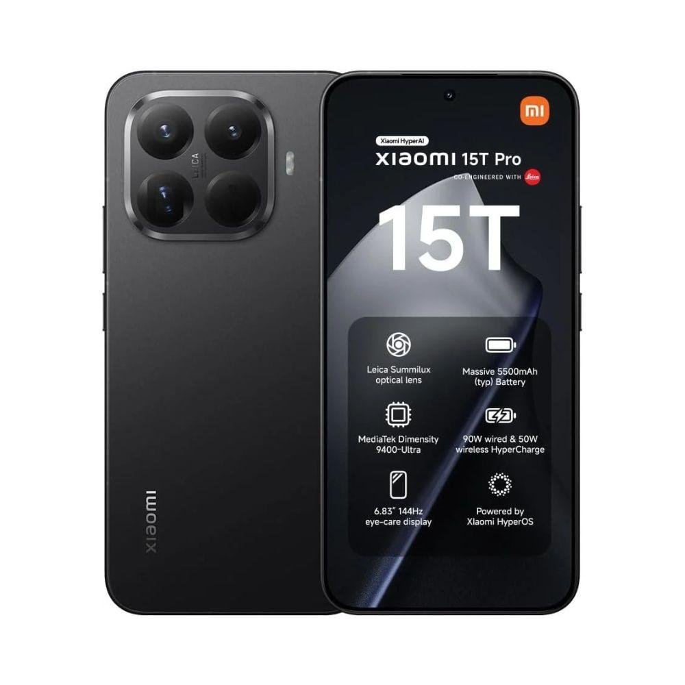 Xiaomi 15T PRO 256GB 12GB RAM Fekete, 2506BPN68G, haszn&aacute;lt mobiltelefon 
