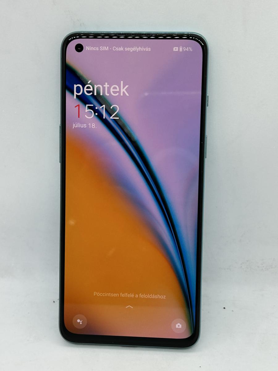 OnePlus Nord2 8GB/8GB / 128GB  5G Dual Mobiltelefon, türkizkék - MÁSOLAT