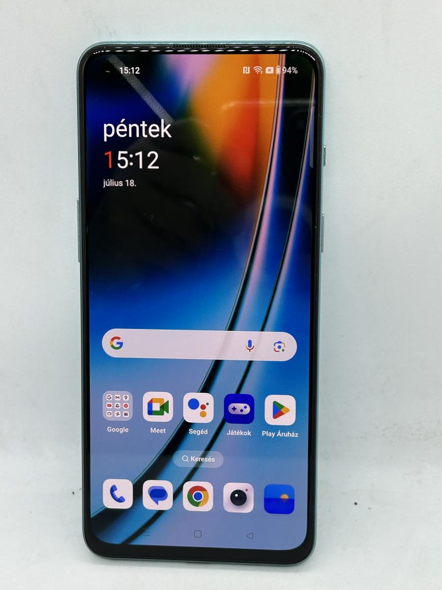 OnePlus Nord2 8GB/8GB / 128GB  5G Dual Mobiltelefon, türkizkék - MÁSOLAT