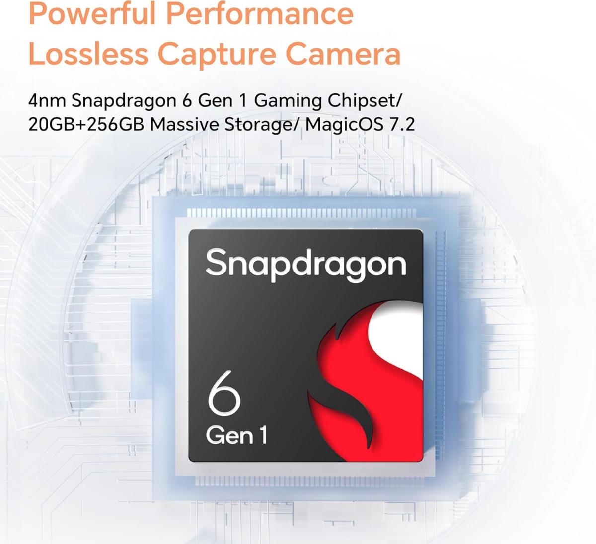 Honor Magic 6 Lite 8GB/256GB 5G 120Hz AMOLED 108 MP mobiltelefon, (ALI-NX1), HASZNÁLT