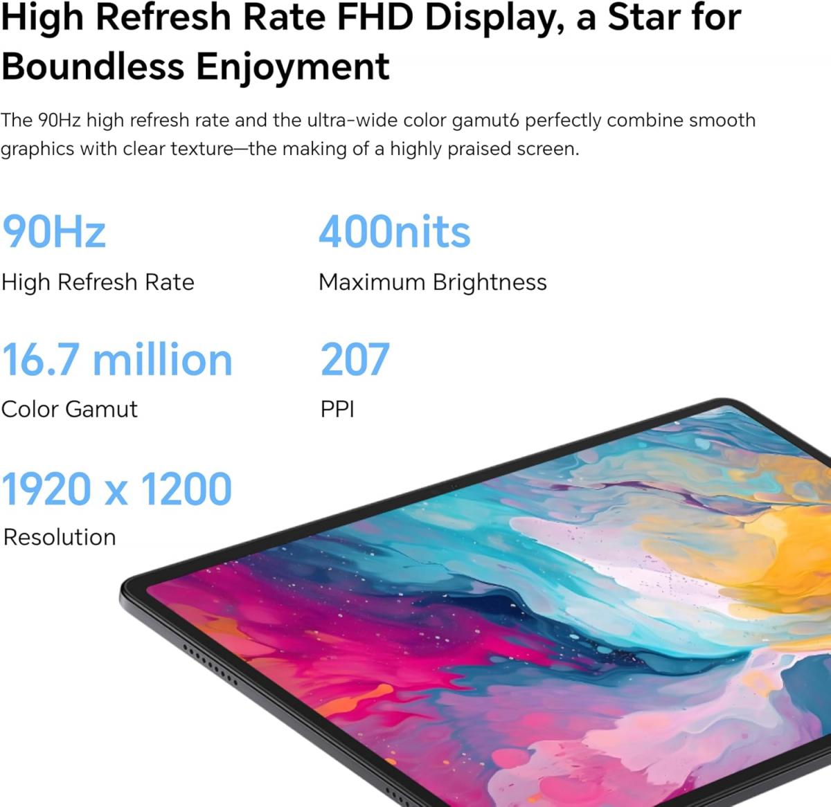 Honor Pad X8a 11" LTE FHD+ 90Hz Androidos t&aacute;blag&eacute;p,  4GB/128GB,  space grey , haszn&aacute;lt