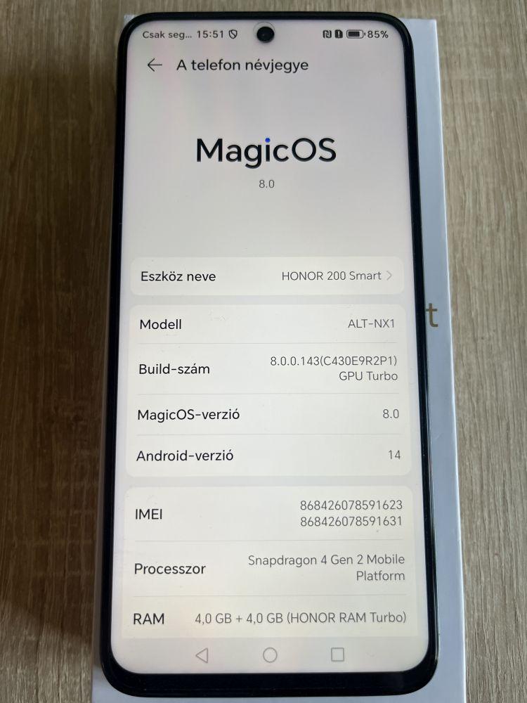 HONOR 200 Smart 4GB/256GB Forest Green Dual SIM NFC 
