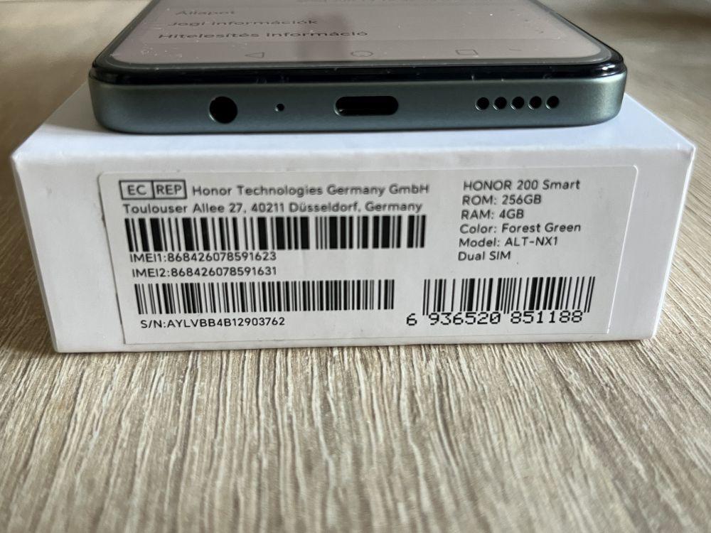 HONOR 200 Smart 4GB/256GB Forest Green Dual SIM NFC 