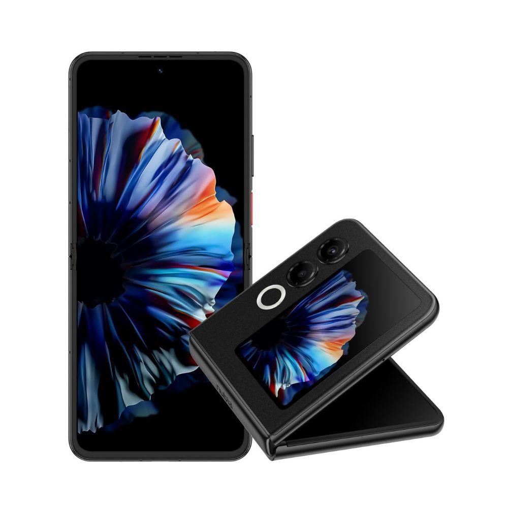 ZTE NUBIA Flip 2 5G 8GB/256GB fekete mobiltelefon, NX732J
