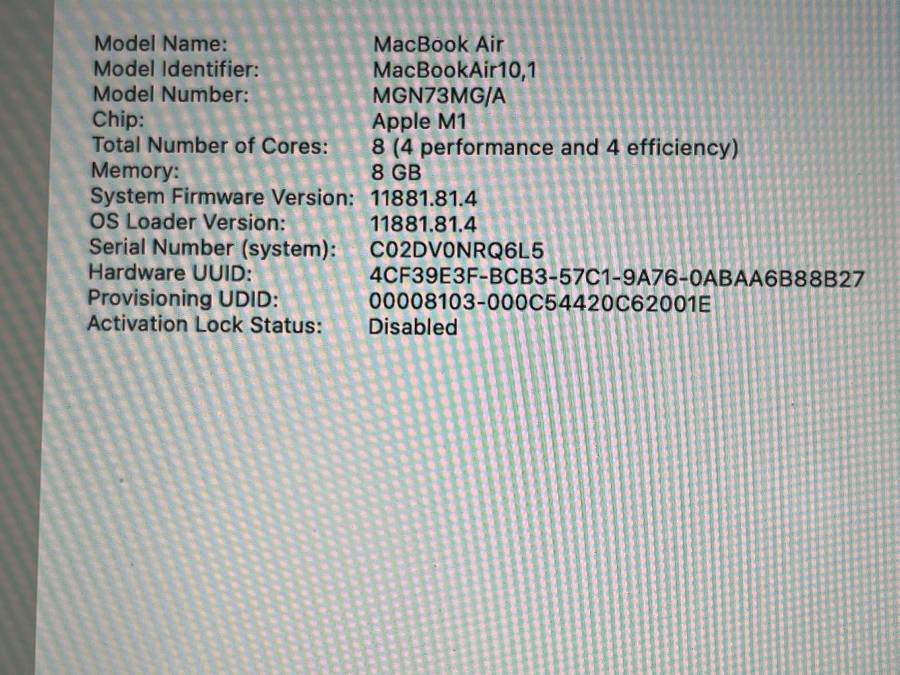 Apple MacBook Air 2020 M1 13" Retina 8G/ 512GB Space Gray