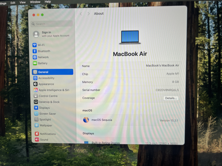 Apple MacBook Air 2020 M1 13" Retina 8G/ 512GB Space Gray