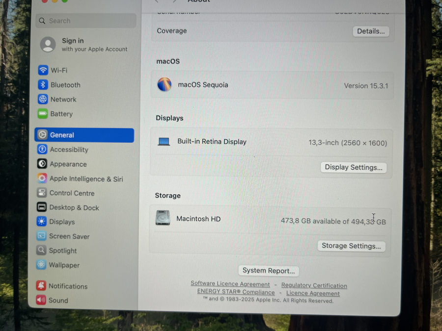 Apple MacBook Air 2020 M1 13" Retina 8G/ 512GB Space Gray