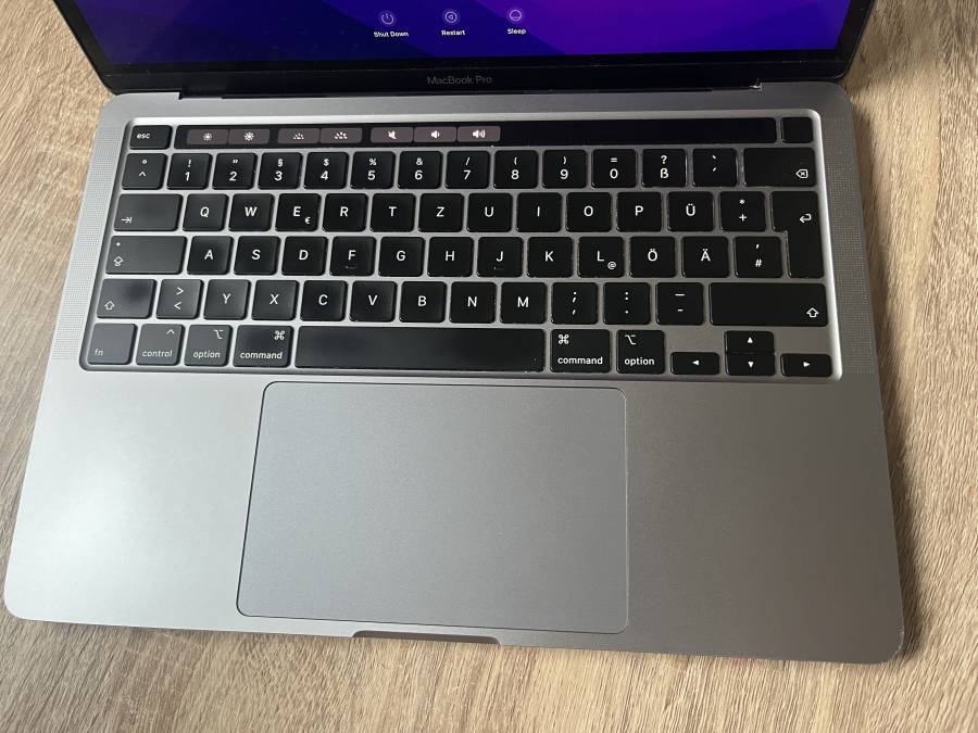 Apple MacBook Pro 13" Retina Touchbar 2020 Intel i5-1038NG7 2.00GHz 16GB (2x8GB ) / 500G SSD