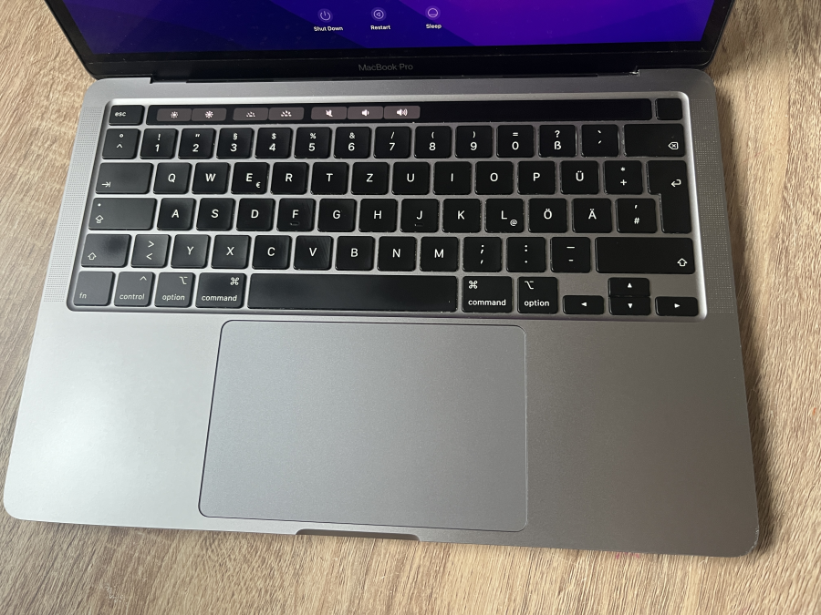 Apple MacBook Pro 13" Retina Touchbar 2020 Intel i5-1038NG7 2.00GHz 16GB (2x8GB ) / 500G SSD