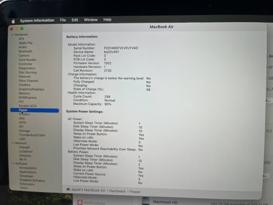 Apple MacBook Air 2020 M1 13" Retina 8G/ 256GB Silver