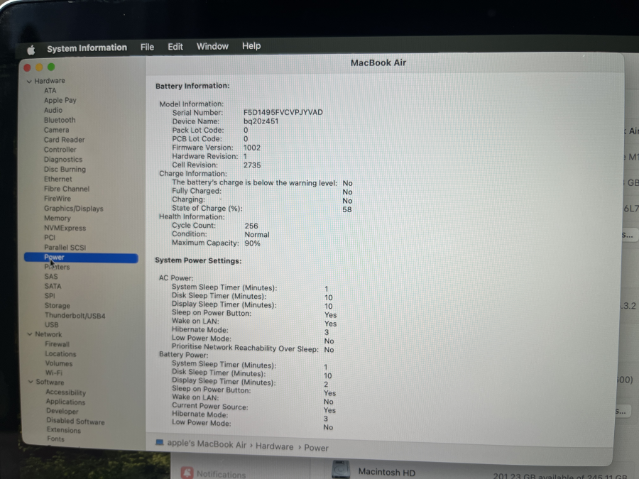 Apple MacBook Air 2020 M1 13" Retina 8G/ 256GB Silver