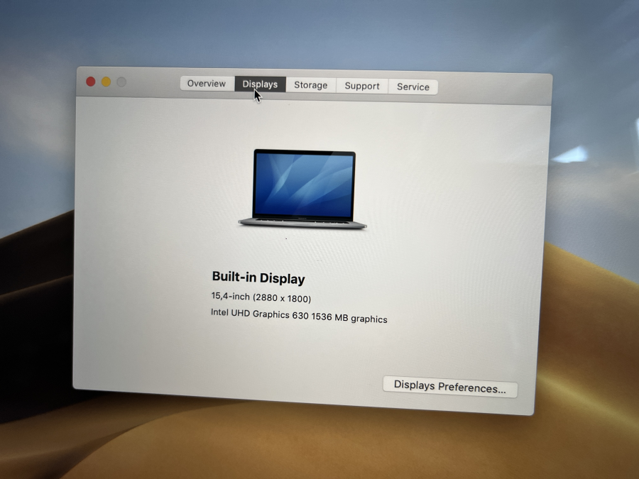 Apple MacBook Pro 15.4" Retina Touchbar Mid 2018 I7-8750H 16GB  / 256 SSD sötétszürke 