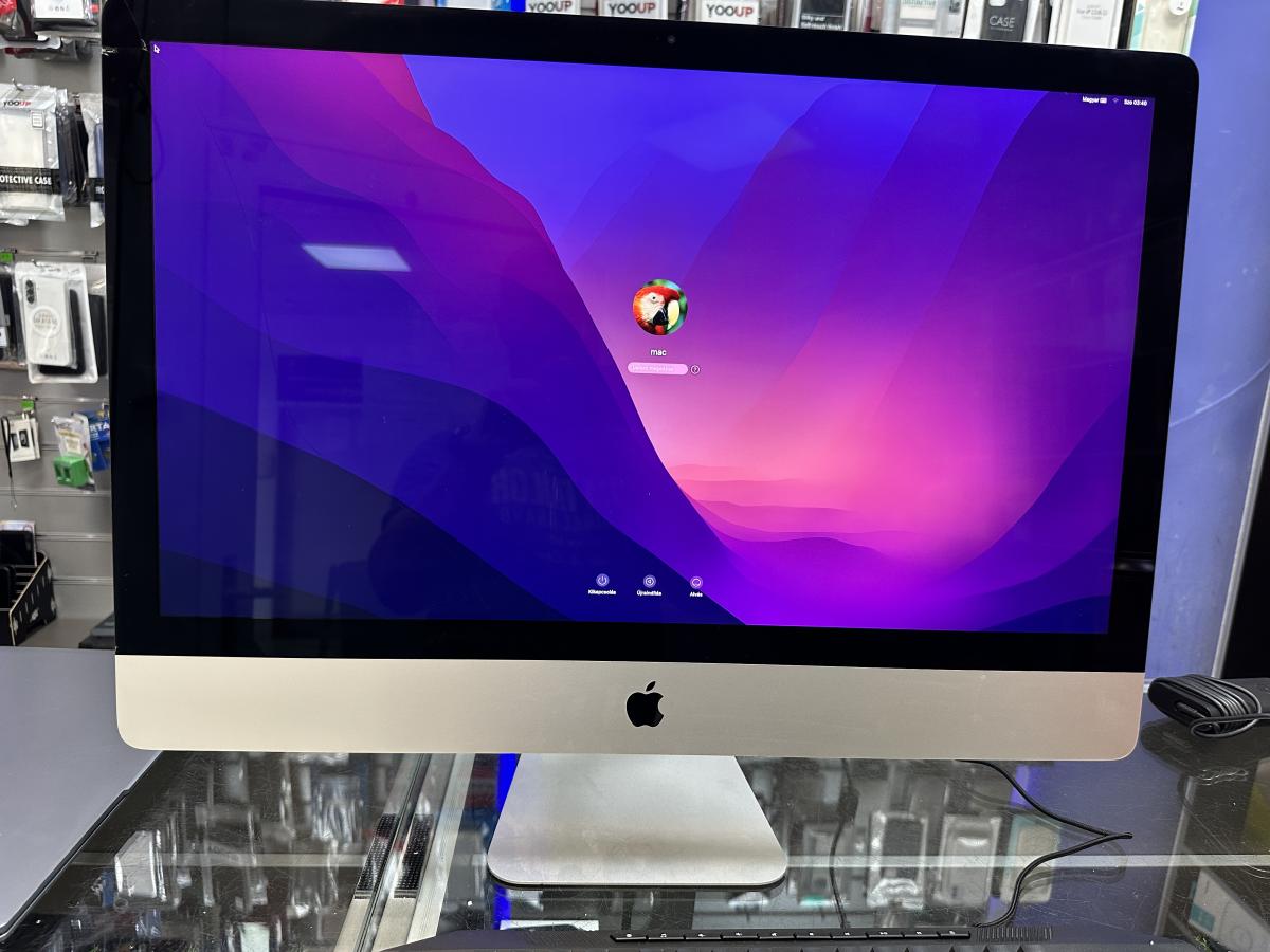 Apple iMac 27" RETINA 5K 2017 ( A1419) Core i5 -3.8Ghz 7600K 3.7 8GB RAM/ 500GB SSD  RADEON PRO 580/8G