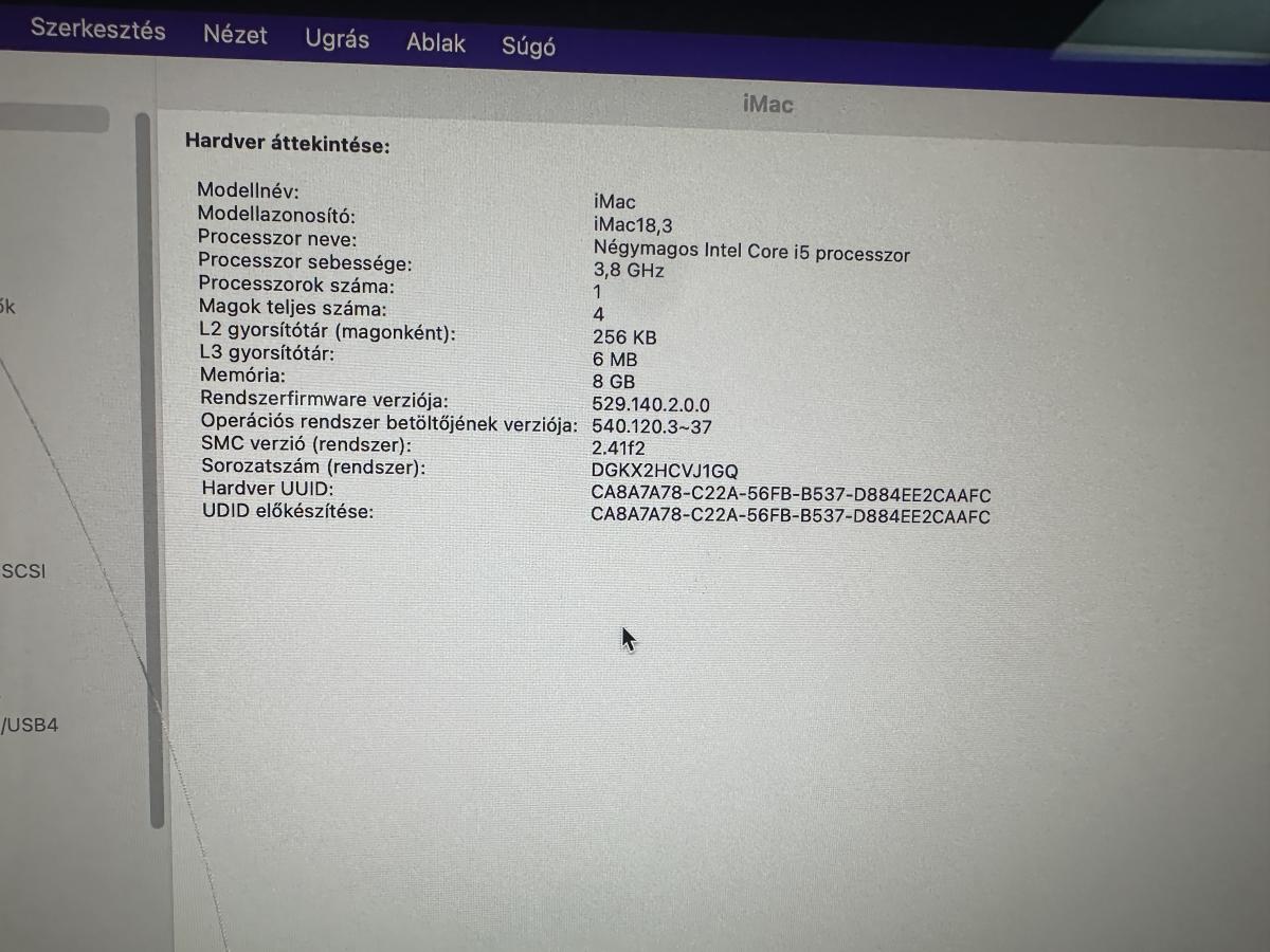 Apple iMac 27" RETINA 5K 2017 ( A1419) Core i5 -3.8Ghz 7600K 3.7 8GB RAM/ 500GB SSD  RADEON PRO 580/8G