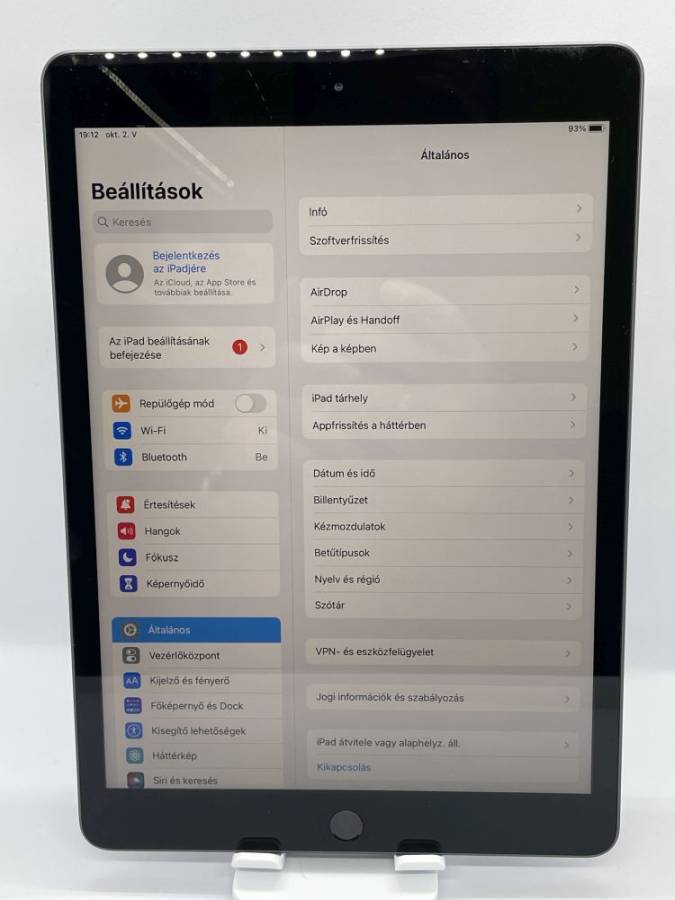 iPad 7. Gen 10.2 2019 Wi-Fi 32GB Space Gray 