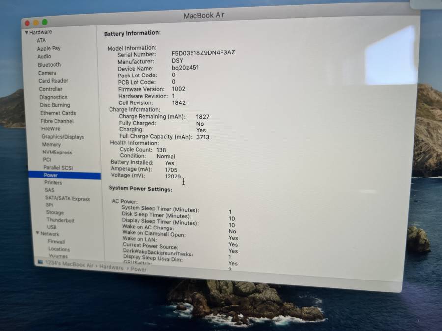 Apple MacBook Air 2020 13" Retina i5-1030NG7 1.10GHz 8GB/256G SSD SPACE GRAY 