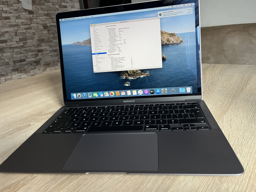 Apple MacBook Air 2020 13" Retina i5-1030NG7 1.10GHz 8GB/256G SSD SPACE GRAY 