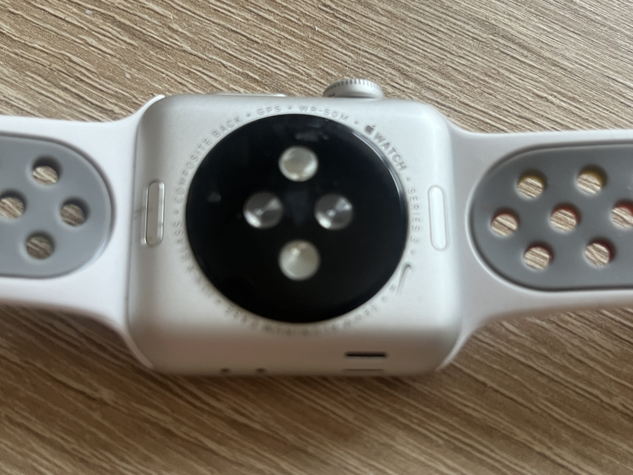 Apple Watch 3 38mm silver Nike+ használt okosóra, 