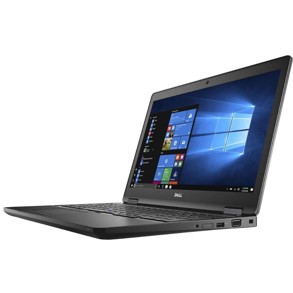 Dell Latitude 5580 - 15.6" FHD  i5-6440HQ, 8GB, 256GB SSD, Win11 Prof - Fekete , haszn&aacute;lt Notebook