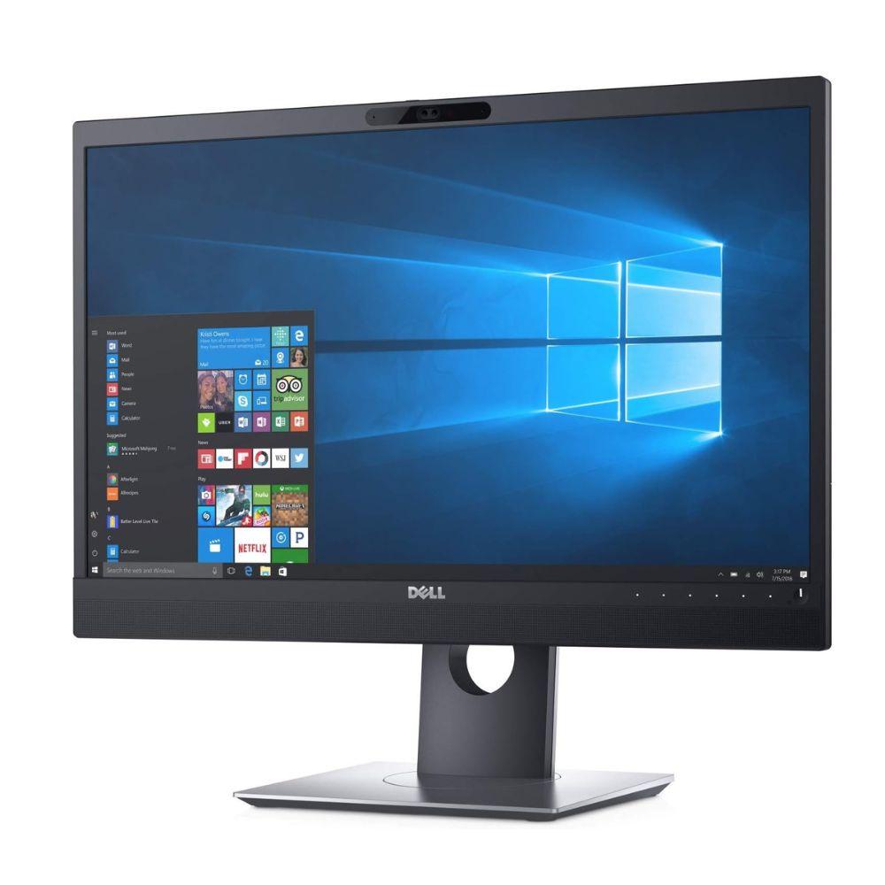 DELL P2418HZ 23.8"FHD Multim&eacute;di&aacute;s &Uuml;zleti Monitor, HDMI, DP, VGA, 2xUSB , Webkamera, Hangsz&oacute;r&oacute;, Fekvő/&aacute;ll&oacute; m&oacute;d, emelhető, HASZN&Aacute;LT 