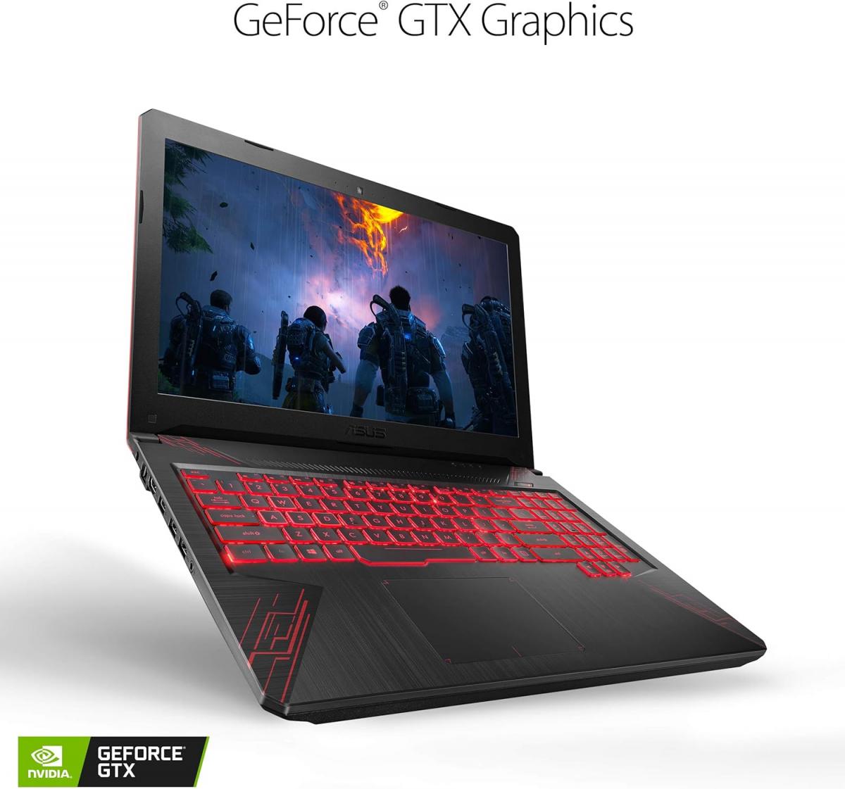 ASUS TUF GAMER FX504GD-DM1181C 15.6" FHD i5-8300H , 16GB/256B SSD, GTX 1050/2G ,Win11H ,  FEL&Uacute;JITOTT 