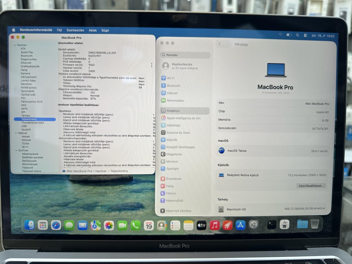 Apple MacBook Pro 13.3" Retina 2022 M2 8/10 Magos CPU 8GB / 500G SSD, space Gray