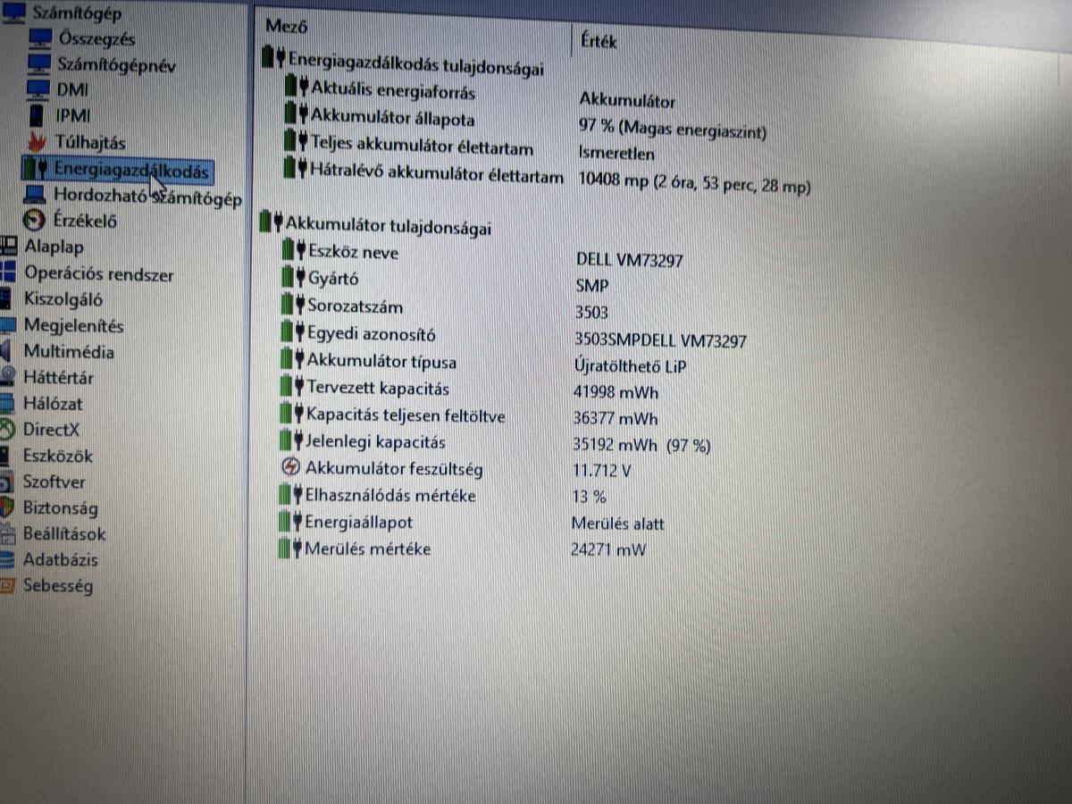 DELL Latitude 3310 13.2"HD i5-8265U 1.60GHz 8GB 250GB Win11 Felújított Notebook