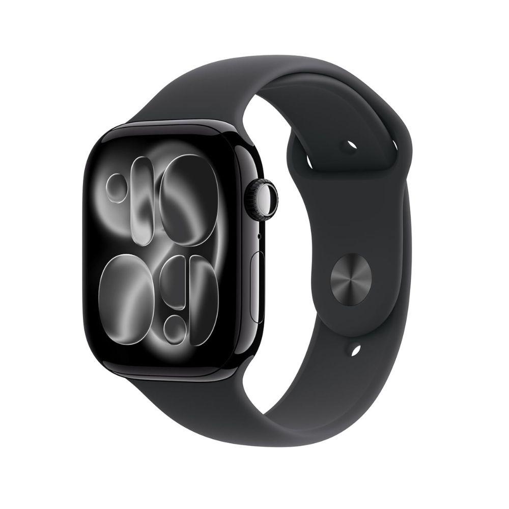 Apple Watch Series S11 BT 46 mm, JET BLACK ALU CASE+ Black Sport Band M/L , &Uacute;JSZERŰ, P&Aacute;R NAPOT HASZN&Aacute;LT 