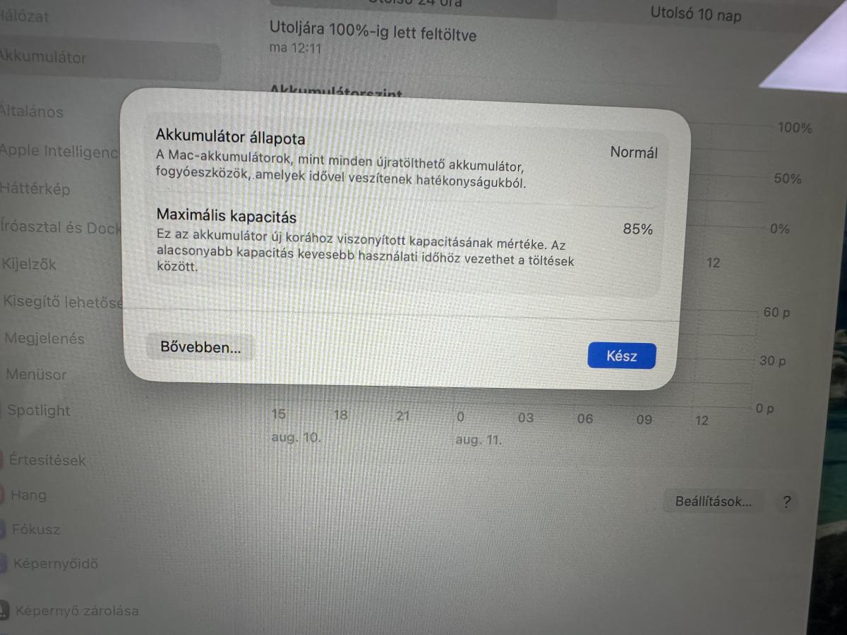 Apple MacBook Air 2022 M2 13.6" Liquid Retina 16G/ 1TB , magyar billentyűzet