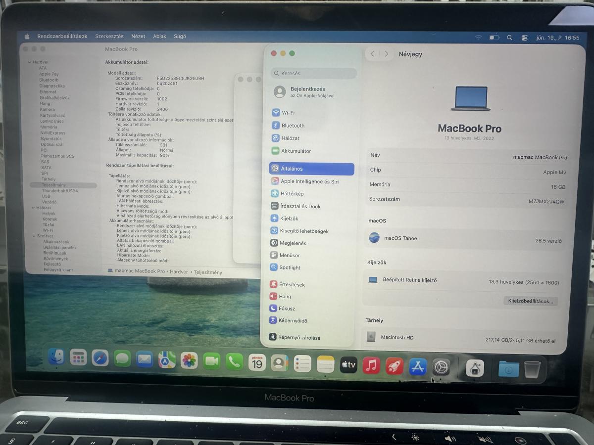 Apple MacBook Pro 13.3" Retina 2022 M2 8/10 Magos CPU 16GB / 256G SSD, space Gray 