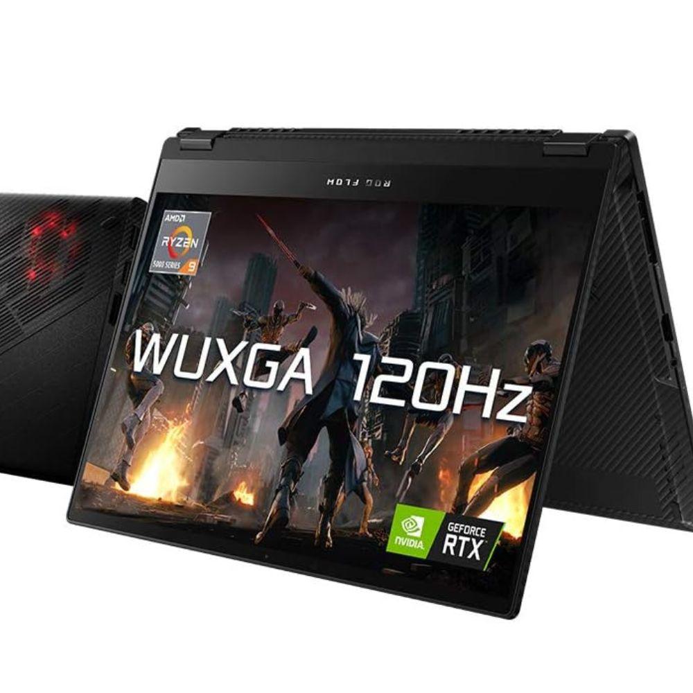 ASUS ROG Flow X13 GAMER GV301QC-K6082T 13.4"Érintőkijelző / 3K Ryzen 9 5900HS, 16GB/1TB SSD, GF RTX 3050 ,Win11H ,  FELÚJITOTT