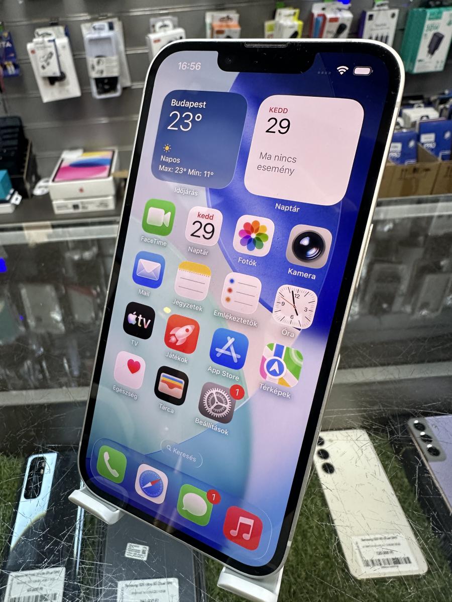 Apple iPhone 16e 128GB mobiltelefon feh&eacute;r, MD1R4F/A