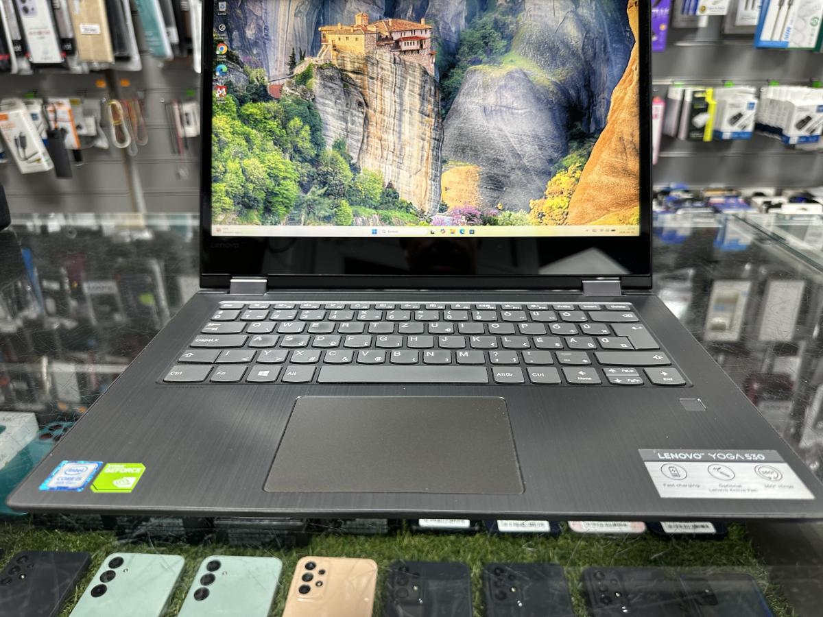Lenovo Ideapad Yoga 530-14IKB 2in1 14" FHD &Eacute;rintőkijelző i5-8250U 8GB DDR4 , 480GB M.2 SSD Win11 Pro , &eacute;rintőceruz&aacute;val, FEL&Uacute;JITOTT notebook
