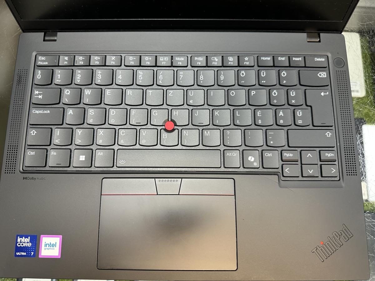 LENOVO T14 Gen 5  14" Core Ultra 7 155U, 16GB 512GB M.2 NVME SSD ( 21ML0033HV ) Fel&uacute;jitott AI Business notebook 