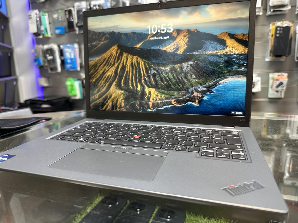 Lenovo Thinkpad L13 Gen3 13.3"  i5-1245U 16GB 256GB Aluminium Premium haszn&aacute;lt notebook 