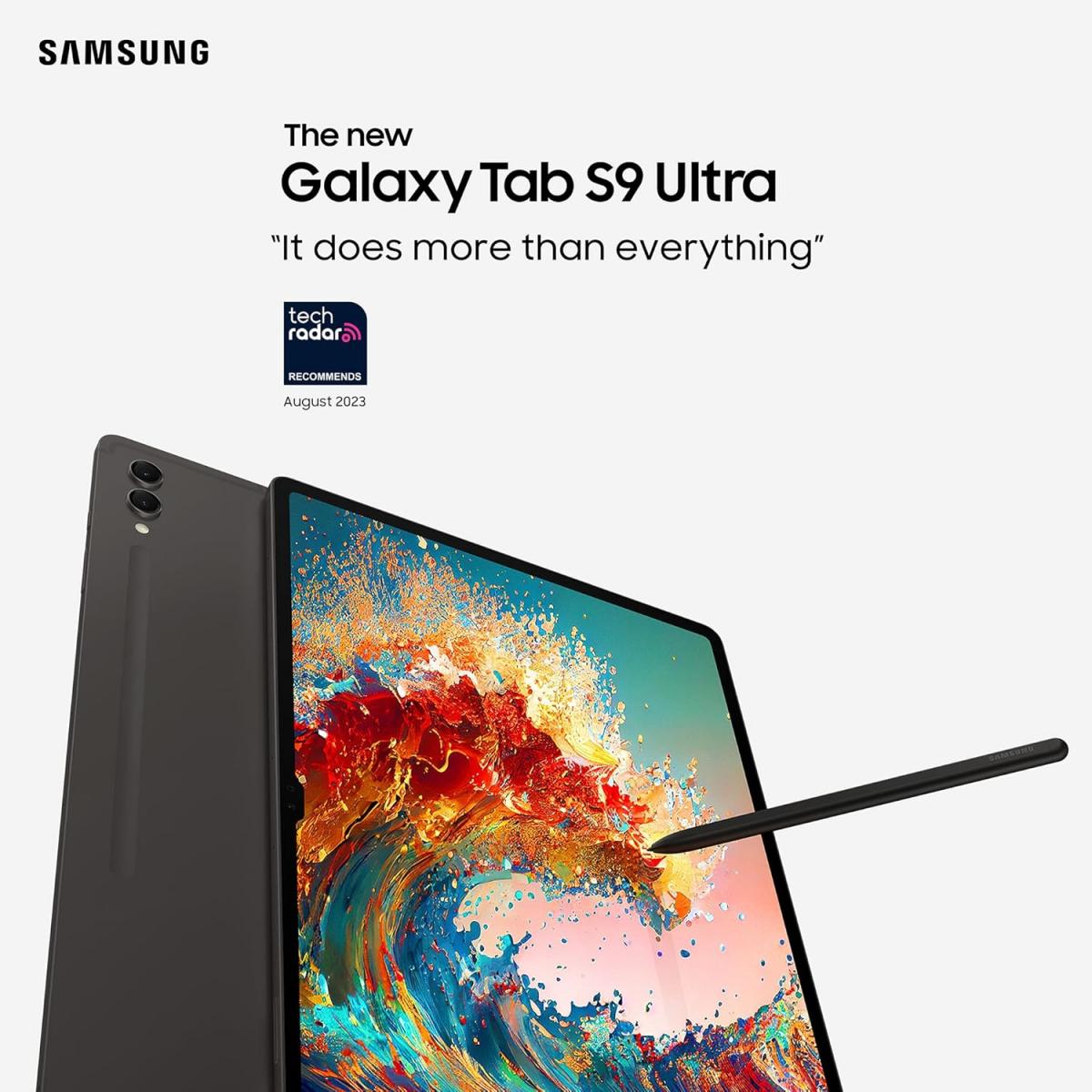 SAMSUNG Galaxy Tab S9 Ultra 14.6" 256GB/12GB WiFi  T&aacute;blag&eacute;p+ S Pen (SM-X910), HASZN&Aacute;LT