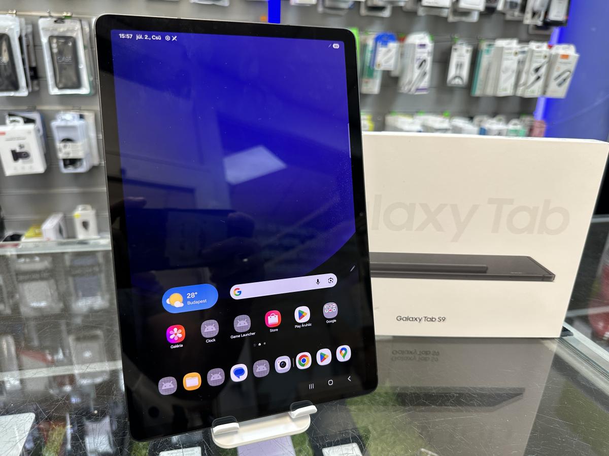 Samsung Galaxy Tab S9 11" Wifi 128/8GB T&aacute;blag&eacute;p+ S Pen(SM-X710), HASZN&Aacute;LT