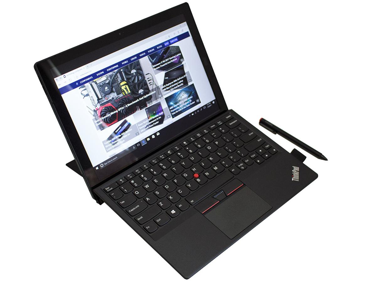 ThinkPad X1 Tablet 2. Gen 12" 2K  Erintőkijelzős  Win11 Tablet i7-7Y75, 8GB/256GB, billentyűzet, FELÚJITOTTT 