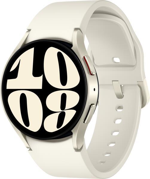 Samsung Watch 6 40mm, SM-R930 Cream szinben, 