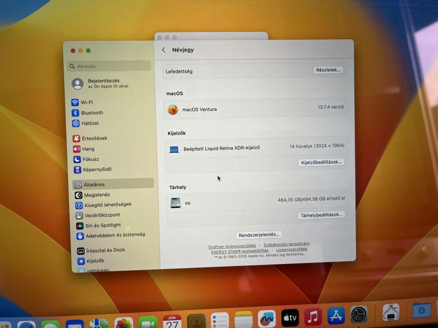Apple MacBook Pro 14.2" M1 Pro (8/14Core) RetinaXDR  (2021) 16GB / 500G SSD 