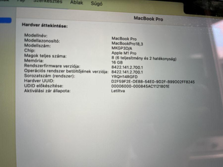 Apple MacBook Pro 14.2" M1 Pro (8/14Core) RetinaXDR  (2021) 16GB / 500G SSD 